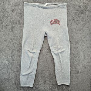 Vintage Bricks Athletic‎ Stanford Sweatpants Size XL Gray Athletic Pant